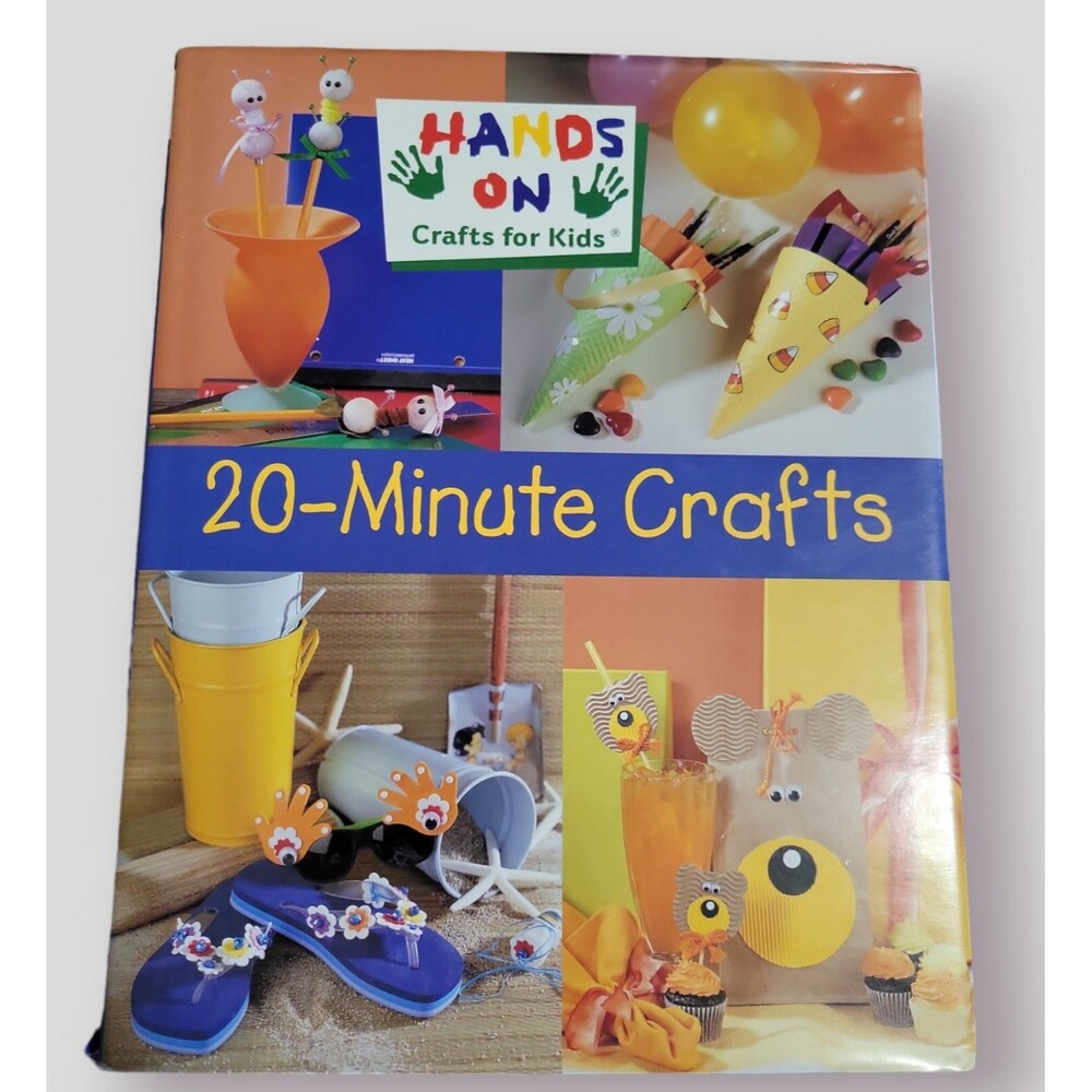 Hands On Crafts For Kids 20-minute Crafts Hardcover - Stull (2001)